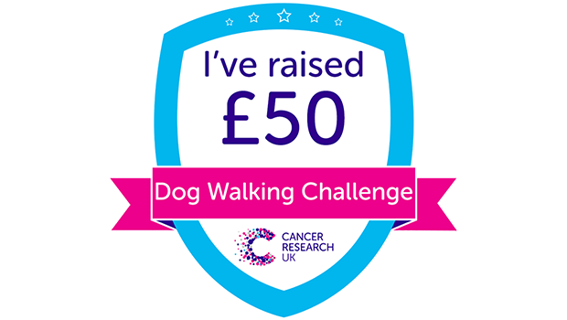 Dog Walking Challenge £50 badge