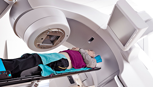 Male radiotherapy patient