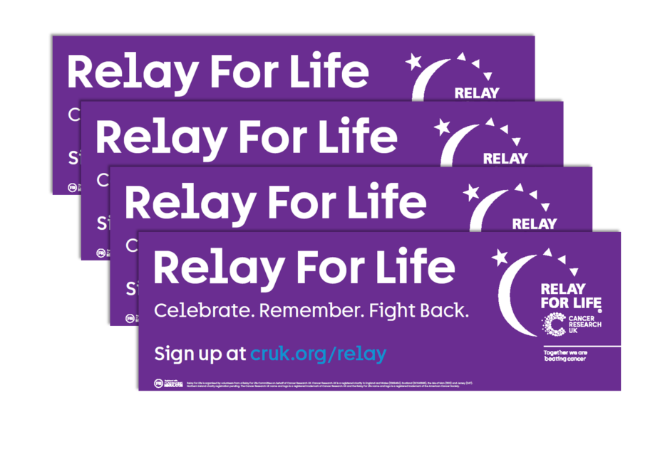 Relay Venue Banners (Reuseable)