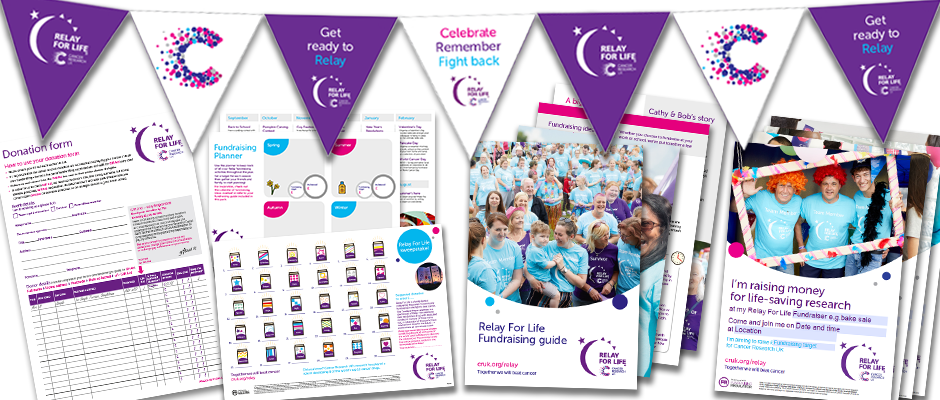 Relay For Life fundraising materials