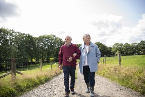Ross, a pledger and his wife Deborah