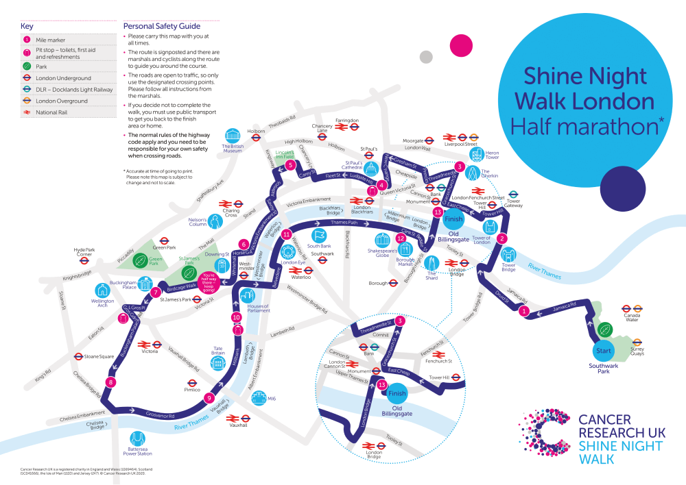 London Marathon 2021 Course Map London Marathon Race Info London Uk