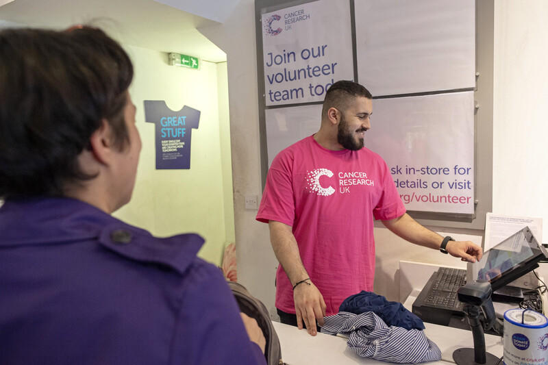 Shop volunteer