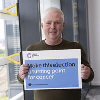 simon campaigning