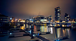 Southampton at night