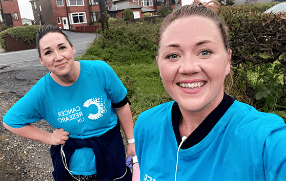 Women in challenge t-shirts