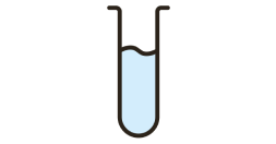 Test tube illustration.