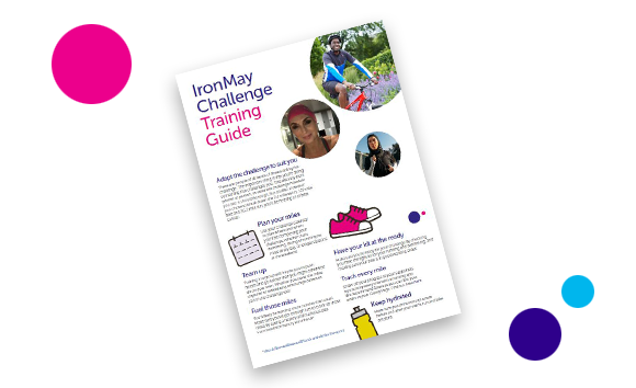 Picture of downloadble training guide for IronMay Challenge