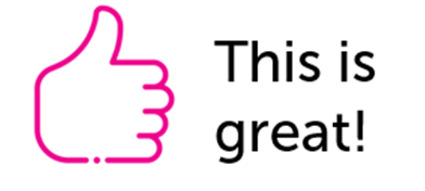 Thumbs up - this is great!