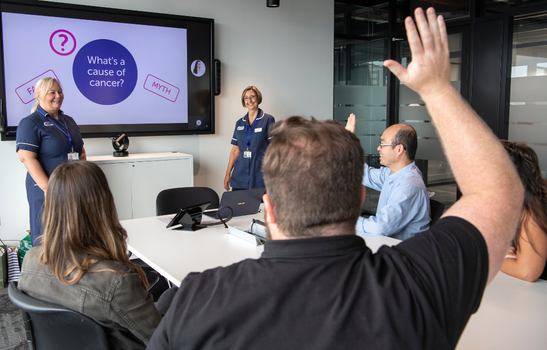 Cancer Awareness in the Workplace session 