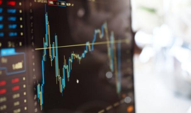Stocks on a computer screen