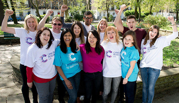 Photo of volunteers in a group