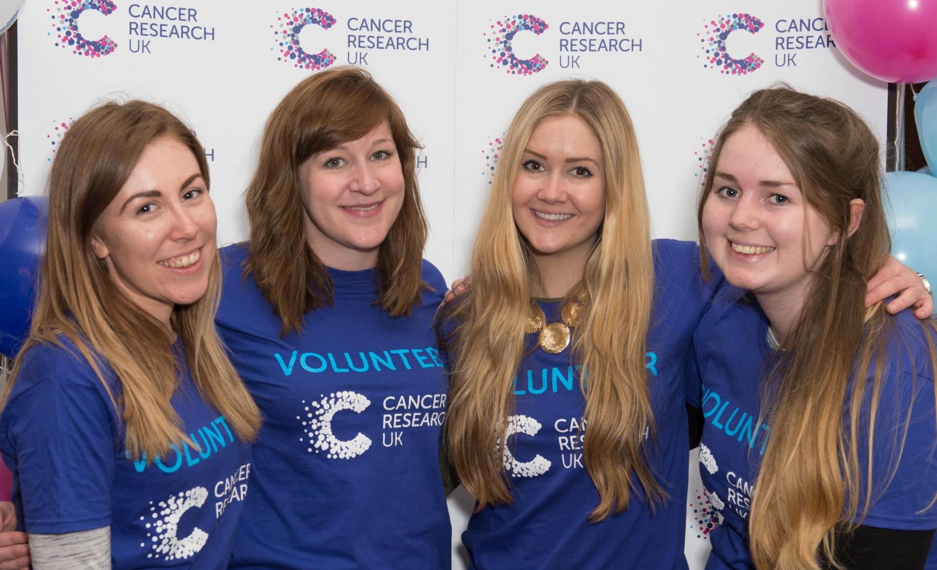 volunteering with cancer research UK