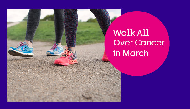 Walk All Over Cancer hero image