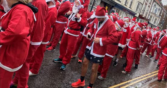 Louth Santa Run for Life