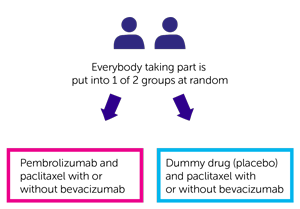 KEYNOTE-B96 trial diagram