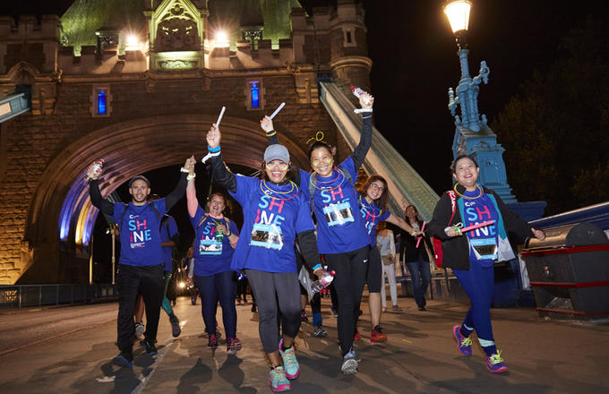 Shine Night Walk Shine Night Walk Charity Marathon And 10k Walks Across The UK
