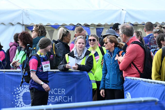 Volunteer at an event