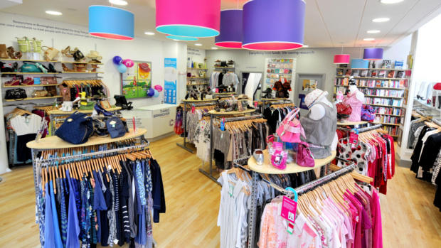 A Cancer Research UK charity shop in Birmingham