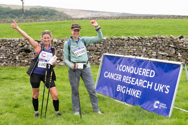 Volunteers Conquering the Big Hike
