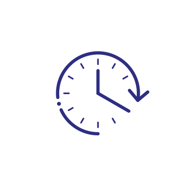Time arrow icon