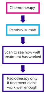 KEYNOTE667 Trial Diagram