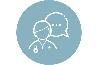 Icon of a nurse