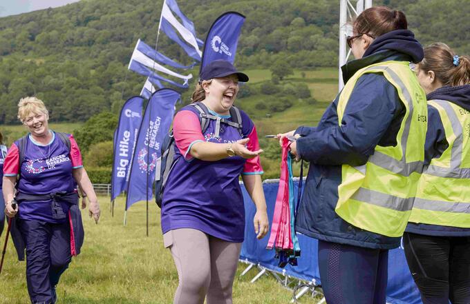 Volunteer at an event