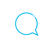 Speech bubble graphic