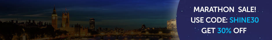 Shine London 30% off marathon sale Shine Night Walk London Marathon sale now on!